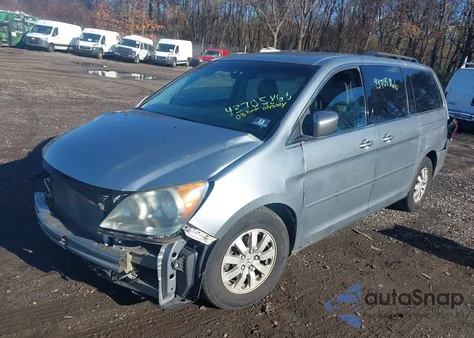 2008 Honda Odyssey Ex-L z USA, uszkodzony, nr VIN 5FNRL38748B101508